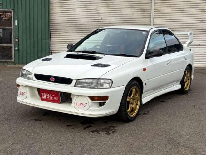 インプレッサSTI 2.0 WRX バージョンIV 4WD　4WD　ETC　ナビ　アルミホイール　MT　ABS　エアコン　パワーステアリング 2000
