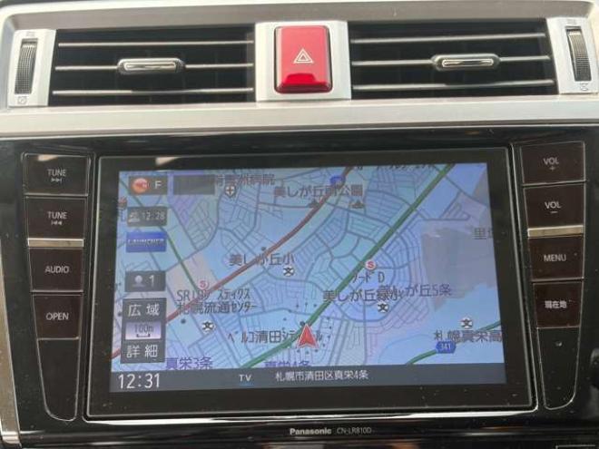 レガシィアウトバック 2.5 4WD　アイサイト　エンジンスターター　ETC　ナビTV　記録簿　革シート　パワステ　パワーウィンドウ　キーレスエントリー　　クルコン　アルミホイール　横滑り防止装置　盗難防止装置　レーンキープアシスト 2500