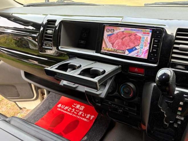 ハイエースバン2.5 DX スーパーロング ハイルーフ ディーゼルターボ 4WD　ハイルーフ4WD　ETC　リアヒーター社外16インチ社外ナビ地デジ　バックカメラ 2500