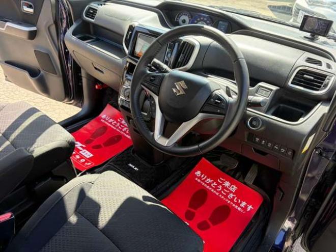 ソリオ1.2 バンディット ハイブリッド MV 4WD　ワンオーナー車4WDデュアルブレーキサポート　左リアパワスラ純正エンジンスターター　シートヒーター 1200