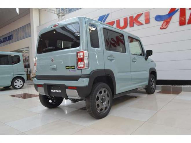 ハスラーハイブリッド G 4WD　届出済未使用車ハイブリッド4WDセーフティサポート搭載アイドリングストップパーキングセンサー横滑り防止装置ハイビームアシストLEDライトアダプティブクルーズコントロール 登録済未使用車 660