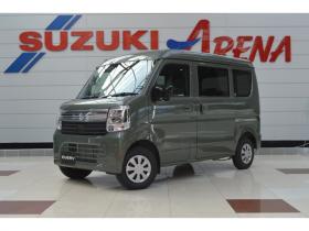 エブリイ　ジョイン ハイルーフ 4WD　届出済未使用車ハイルーフパートタイム4WDインパネCVTセーフティサポート搭載アイドリングストップ横滑り防止装置ハイビームアシストLEDライト 登録済未使用車 660