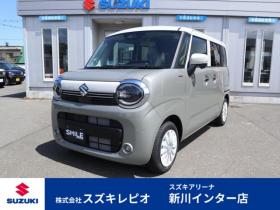 ワゴンRスマイル　クリームコーデ 4WD　全方位モニター付メモリーナビゲーション・スズキコネクト対応通信機装着車　ヘッドアップディスプレイ　デュアルセンサーブレーキサポートII　アダプティブクルーズコントロール 登録済未使用車 660