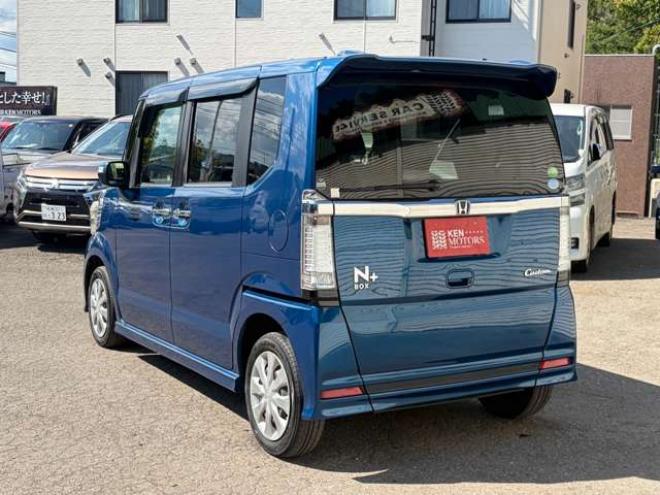 N-BOX+カスタムG 4WD　ワンオーナー車4WD　社外ナビ　地デジ　純正スターターETCスペアキー 660