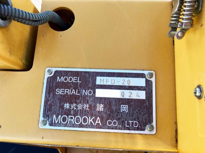 フォークリフト諸岡　中古　MFD-20　クローラフォークリフト　建機