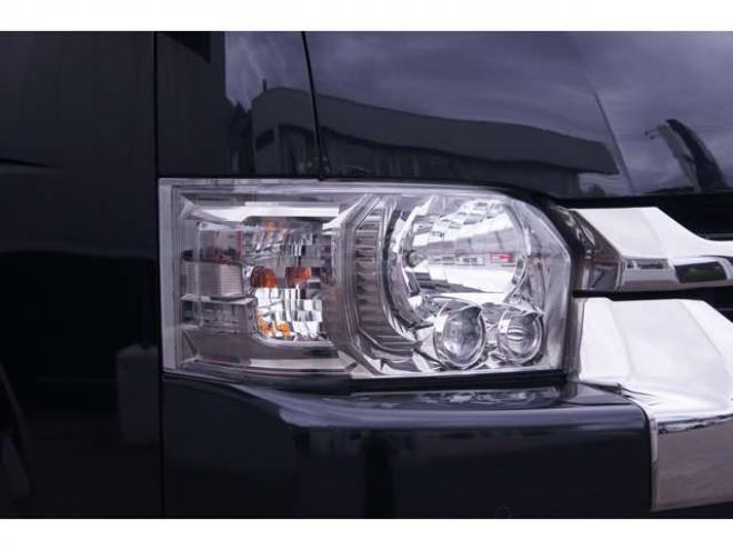 ハイエースバン2.7 スーパーGL ダークプライムII ワイド ミドルルーフ ロングボディ 4WD　フリップダウンモニター・パノラミックビューモニター・デジタルインナーミラー・Fスポイラー・18インチアルミ・ETC 2700