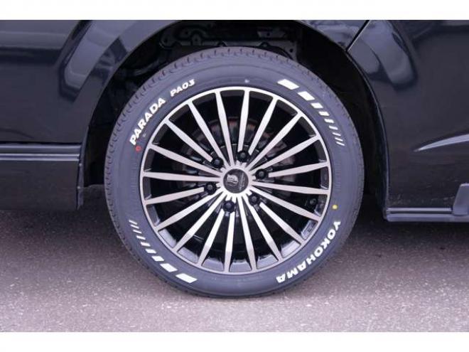 ハイエース2.7 GL ロング ミドルルーフ 4WD　ワンオーナー・モデリスタエアロ・バックギャモン18インチアルミ・KENWOOD製スピーカー 2700