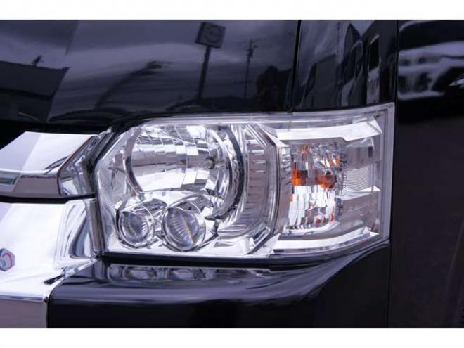 ハイエース2.7 GL ロング ミドルルーフ 4WD　ワンオーナー・モデリスタエアロ・バックギャモン18インチアルミ・KENWOOD製スピーカー 2700