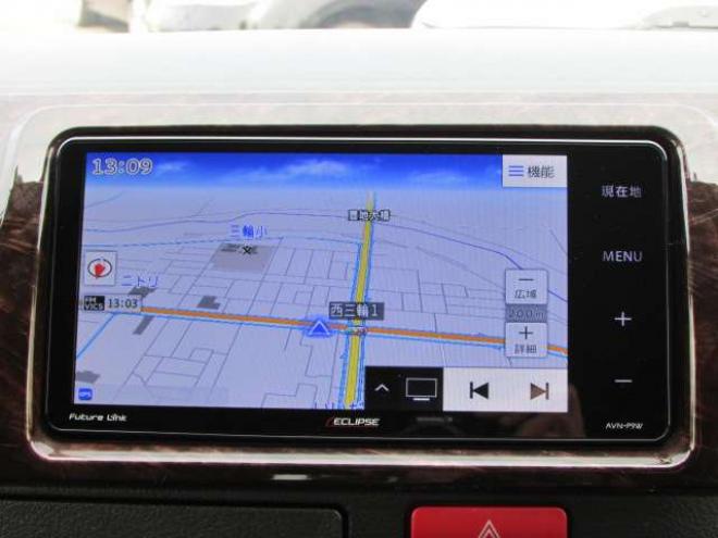 ハイエースバン2.8 スーパーGL 50TH アニバーサリー リミテッド ロングボディ ディーゼルターボ 4WD　ディーゼルターボ/両側パワースライドドア/衝突軽減ブレーキ/LEDヘッドライト/SDナビ/フルセグTV/バックカメラ/ブルートゥース/ETC/オートライト/オートハイビーム/社外アルミホイール 2800