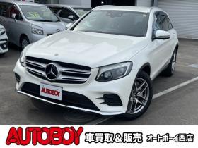 ベンツ　GLC 220 d 4マチック スポーツ ディーゼルターボ 4WD　純正ナビ　全方位カメラ　フルセグTV　ディストロニックプラス　全席シートヒーター　パークトロニック　LEDヘッドライト　電動リアゲート　パドルシフト　ハーフレザー　アンサーバック　アンビエントライト 正規輸入車 2100