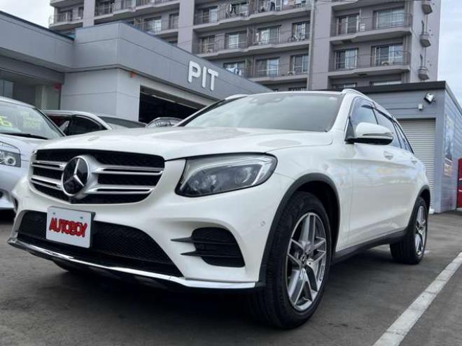 ベンツGLC 220 d 4マチック スポーツ ディーゼルターボ 4WD　純正ナビ　全方位カメラ　フルセグTV　ディストロニックプラス　全席シートヒーター　パークトロニック　LEDヘッドライト　電動リアゲート　パドルシフト　ハーフレザー　アンサーバック　アンビエントライト 正規輸入車 2100