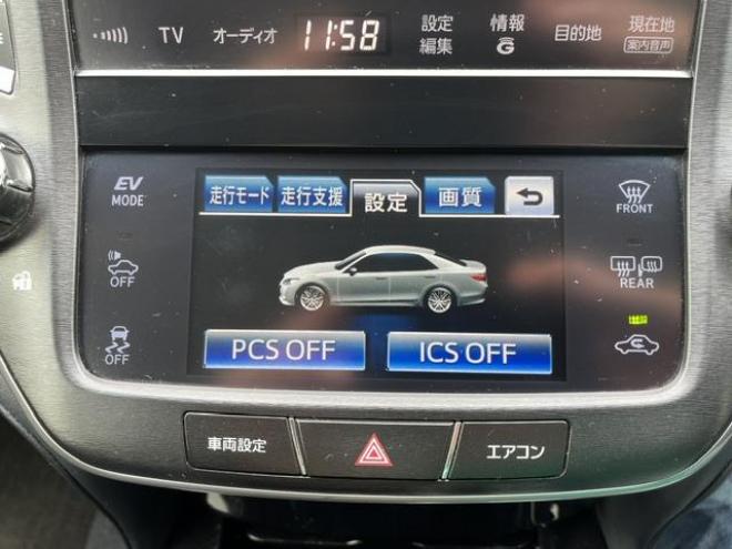 クラウンハイブリッドアスリートＳ　Ｆｏｕｒ　ブラックスタイル　寒冷地仕様　禁煙車　プリクラッシュセーフティ　レーダークルーズコントロール　純正１８インチスパッタリングＡＷ　社外１７ＡＷ＋スタッドレスタイヤ付　エンジンスターター　前後コーナーセンサー　ＥＴＣ 4WD 2500 4Dr