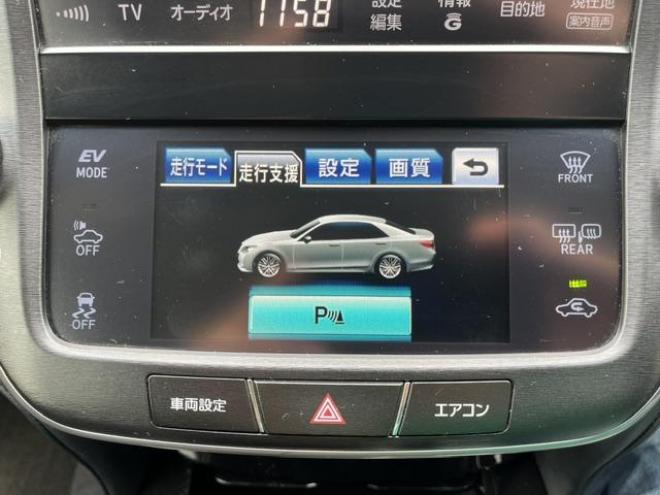 クラウンハイブリッドアスリートＳ　Ｆｏｕｒ　ブラックスタイル　寒冷地仕様　禁煙車　プリクラッシュセーフティ　レーダークルーズコントロール　純正１８インチスパッタリングＡＷ　社外１７ＡＷ＋スタッドレスタイヤ付　エンジンスターター　前後コーナーセンサー　ＥＴＣ 4WD 2500 4Dr