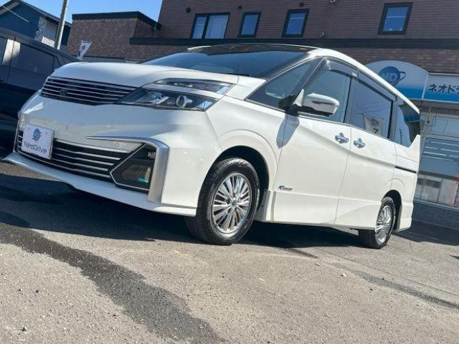 セレナ2.0ライダー 4WD　ローンが不安な方＜優遇ローン＞　本州仕入　寒冷地仕様　 純正ナビ　後席モニター 4WD 2000 5Dr