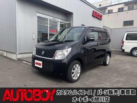 ワゴンR　FX リミテッド 4WD　Pスタート 助手席アンダーボックス 前席シートヒーター ステアリングスイッチ アイドリングストップ カロッツェリア1DIN CD USB AM FM ISOFIX対応 660