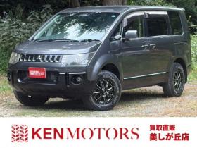 デリカ　D：5 2.2 D パワーパッケージ ディーゼルターボ 4WD　ワンオーナー車　ディーゼル両側パワスラ　ETC　シートヒーター社外16インチ　社外ナビ地デジ　エンジンスターター 2300