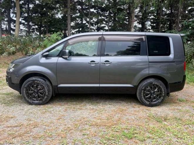 デリカD：5 2.2 D パワーパッケージ ディーゼルターボ 4WD　ワンオーナー車　ディーゼル両側パワスラ　ETC　シートヒーター社外16インチ　社外ナビ地デジ　エンジンスターター 2300