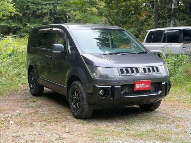 デリカD：5 2.2 D パワーパッケージ ディーゼルターボ 4WD　ワンオーナー車　ディーゼル両側パワスラ　ETC　シートヒーター社外16インチ　社外ナビ地デジ　エンジンスターター 2300