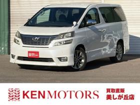 ヴェルファイア　2.4 Z プラチナセレクションII タイプゴールド 4WD　リアTV・エンスタ・ETC・両側パワスラ 2400