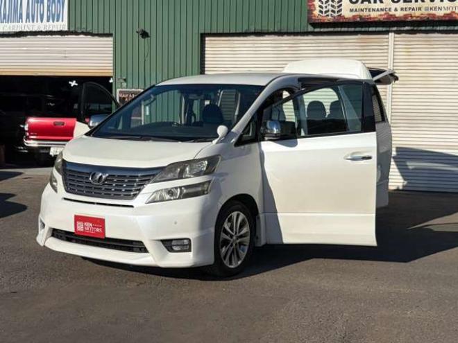 ヴェルファイア2.4 Z プラチナセレクションII タイプゴールド 4WD　リアTV・エンスタ・ETC・両側パワスラ 2400