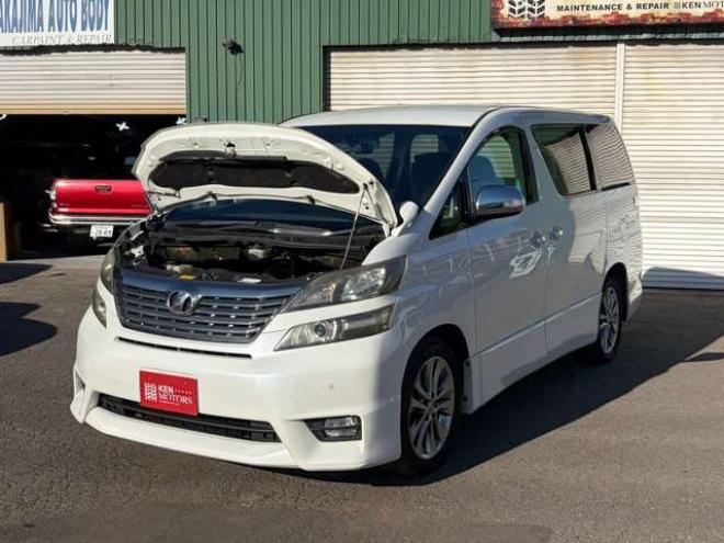 ヴェルファイア2.4 Z プラチナセレクションII タイプゴールド 4WD　リアTV・エンスタ・ETC・両側パワスラ 2400