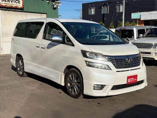 ヴェルファイア2.4 Z プラチナセレクションII タイプゴールド 4WD　リアTV・エンスタ・ETC・両側パワスラ 2400