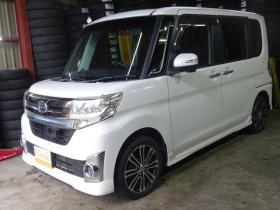 タント　カスタム RS SA 4WD　4WD　寒冷地仕様　ナビ　フルセグTV　B/T　純正エンスタ　バックカメラ　両側パワスラ　アイドリングストップ　LEDヘッドライト　フォグランプ　サンシェード　ドアバイザー　スマートキー　Pスタート 660