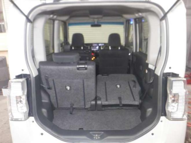 タントカスタム RS SA 4WD　4WD　寒冷地仕様　ナビ　フルセグTV　B/T　純正エンスタ　バックカメラ　両側パワスラ　アイドリングストップ　LEDヘッドライト　フォグランプ　サンシェード　ドアバイザー　スマートキー　Pスタート 660