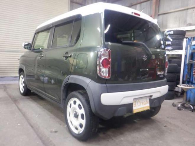 ハスラーJスタイル 4WD　本州仕入・後期型・ツートンカラー・ナビ・TV・Bカメラ・B/T・レーダーブレーキサポート・HID・LEDフォグランプ・シートヒーター・プッシュスタート・スマートキー・ 660