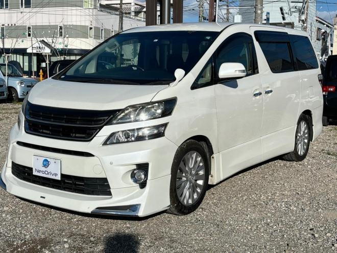 ヴェルファイア2.4Z Gエディション 4WD　ローンが不安な方＜優遇ローン＞本州仕入　モデリスタエアロ　後期型