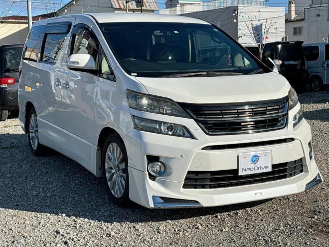 ヴェルファイア2.4Z Gエディション 4WD　ローンが不安な方＜優遇ローン＞本州仕入　モデリスタエアロ　後期型