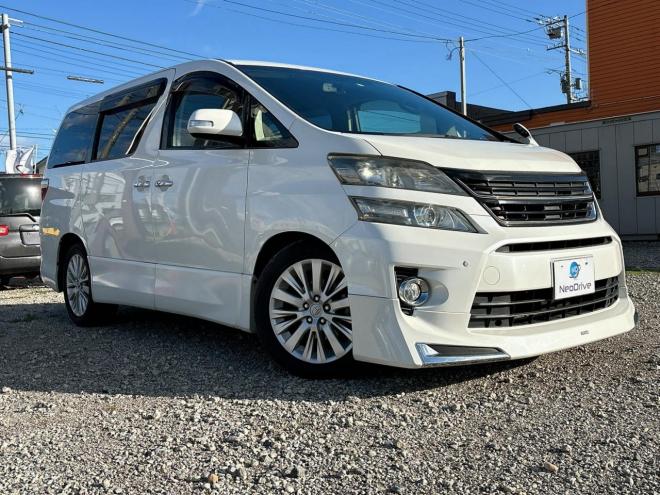 ヴェルファイア2.4Z Gエディション 4WD　ローンが不安な方＜優遇ローン＞本州仕入　モデリスタエアロ　後期型