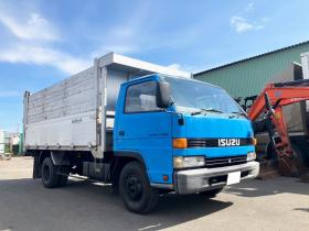 エルフ　中古　ワイドファームダンプ　中型トラック