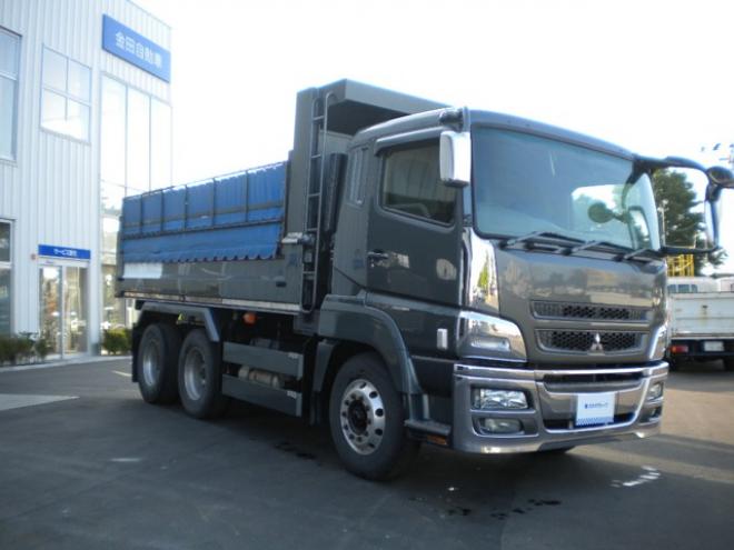 スーパーグレートダンプ QKG-FV60VX 新明和工業　 2WD 12800