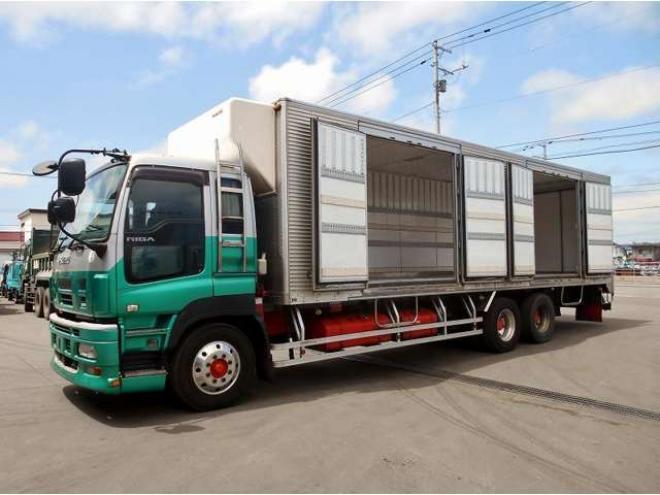 ギガ冷凍車　PKG-CYL77V8　菱重　 2WD 9830