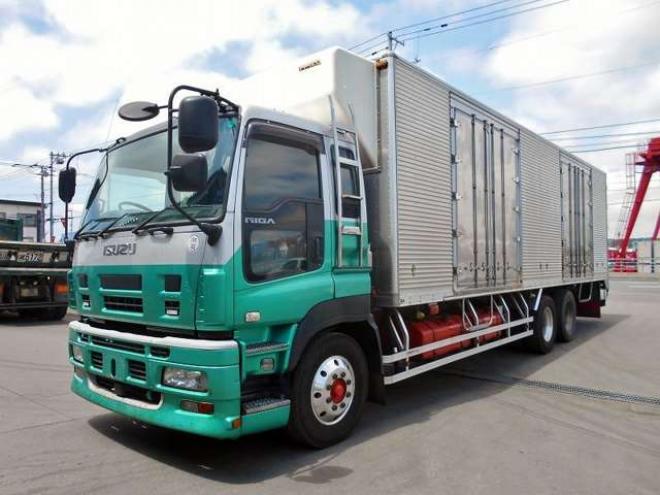 ギガ冷凍車　PKG-CYL77V8　菱重　 2WD 9830