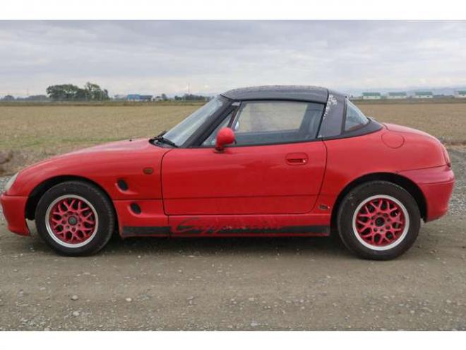 カプチーノベース　検2年　100馬力(カタログ値)キット　ブーストメーター　社外ハンドル　マニュアル 2WD 660