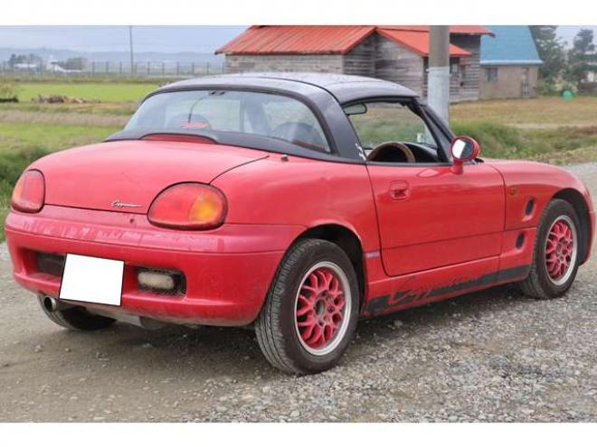 カプチーノベース　検2年　100馬力(カタログ値)キット　ブーストメーター　社外ハンドル　マニュアル 2WD 660