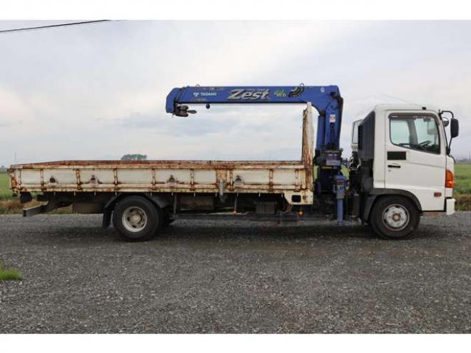 レンジャークレーン車　検1年　三段　フックイン 2WD 4700