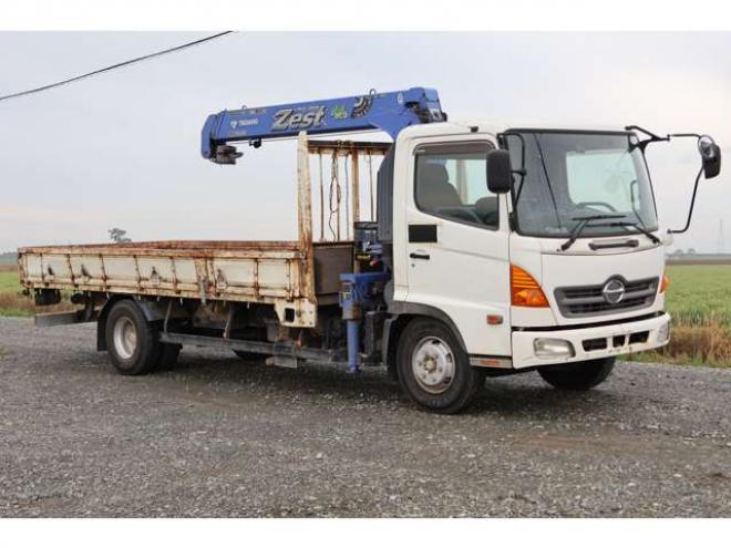 レンジャークレーン車　検1年　三段　フックイン 2WD 4700