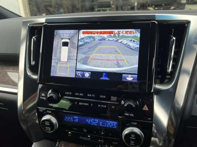 アルファードハイブリッド 2.5 エグゼクティブ ラウンジ E-Four 4WD　法定12ヵ月点検整備付・モデリスタエアロ・純正ナビ・純正リアモニター・パノラミックビューモニター・デジタルインナーミラー・ベンチレーションシート・純正エンジンスターター・寒冷地仕様車 2500