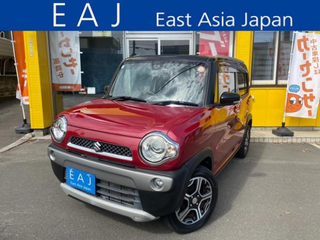 ハスラーXターボ 4WD　1年保証/Bluetooth/ナビ・TV/バックカメラ/前後ドライブレコーダー/ビルトインETC/キー2本/HIDヘッドライト/シートヒーター/2トーンカラー/純正15インチアルミホイール/車検令和9年8月/法定整備/修復歴無し 660