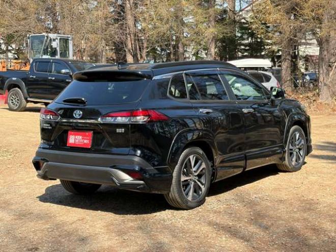 カローラクロス1.8 ハイブリッド Z E-Four 4WD　モデリスタエアロ　電動シート　電動リアゲート　バックカメラ　ETC　フルセグTV　パワステ　パワーウィンドウ　ABS　クルーズコントロール　アルミホイール　盗難防止装置　横滑り防止装置　ルーフレール 1800