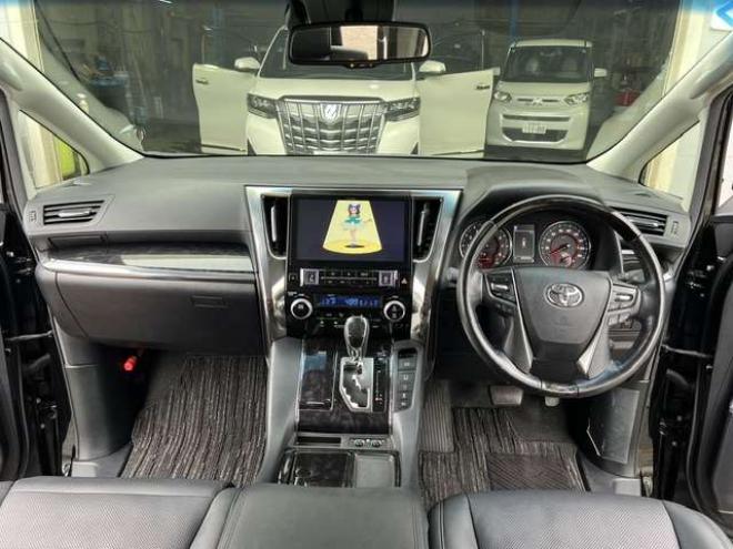 アルファード2.5 S Cパッケージ 4WD　法定24ヵ月点検整備付・新規車検整備付・21インチAW・車高調・アルパイン10インチナビ・フリップダウンモニター・セーフティーセンス・パワーバックドア・純正エンジンスターター・ドライブレコーダー・本州仕入車両 2500