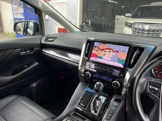 アルファード2.5 S Cパッケージ 4WD　法定24ヵ月点検整備付・新規車検整備付・21インチAW・車高調・アルパイン10インチナビ・フリップダウンモニター・セーフティーセンス・パワーバックドア・純正エンジンスターター・ドライブレコーダー・本州仕入車両 2500