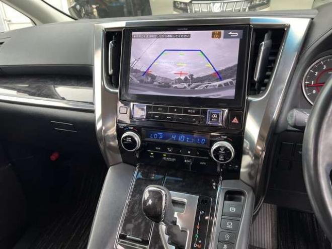 アルファード2.5 S Cパッケージ 4WD　法定24ヵ月点検整備付・新規車検整備付・21インチAW・車高調・アルパイン10インチナビ・フリップダウンモニター・セーフティーセンス・パワーバックドア・純正エンジンスターター・ドライブレコーダー・本州仕入車両 2500