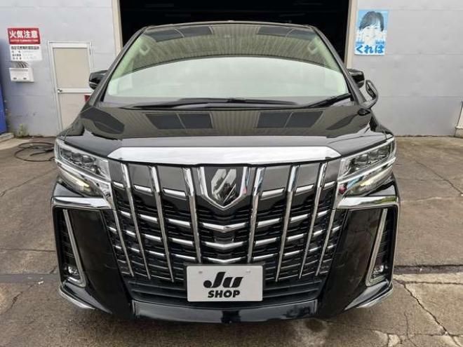 アルファード2.5 S Cパッケージ 4WD　法定24ヵ月点検整備付・新規車検整備付・21インチAW・車高調・アルパイン10インチナビ・フリップダウンモニター・セーフティーセンス・パワーバックドア・純正エンジンスターター・ドライブレコーダー・本州仕入車両 2500