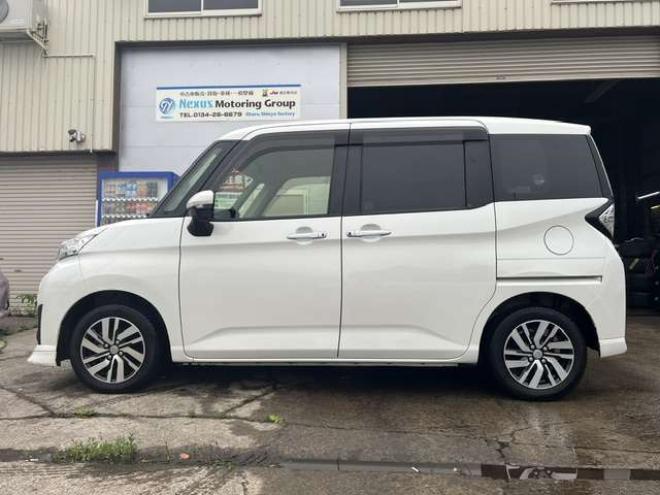 トール1.0 カスタムG SAIII 4WD　法定24ヵ月点検整備付・新規車検整備付・Bluetooth対応社SDナビ・地デジ・バックモニター・ドライブレコーダー・両側パワースライドドア・純正16インチAW・スタッドレスタイヤセット・本州仕入車両 1000