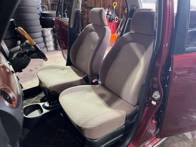 ミラジーノX 4WD　法定24ヵ月点検整備付・新規車検整備付・夏冬タイヤセット・MOMOステアリング・ウッドパネル・4WD 660