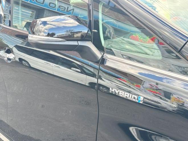 アルファードハイブリッドハイブリッド2.5SR 4WD　ローンが不安な方＜優遇ローン＞　寒冷地仕様　純正ワイドナビ　後席モニター　黒革シート 4WD 2500 5Dr